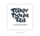 River Down Tea Title Frame